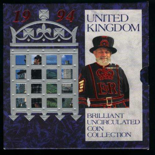 1994 United Kingdom Brilliant Uncirculated Coin Collection